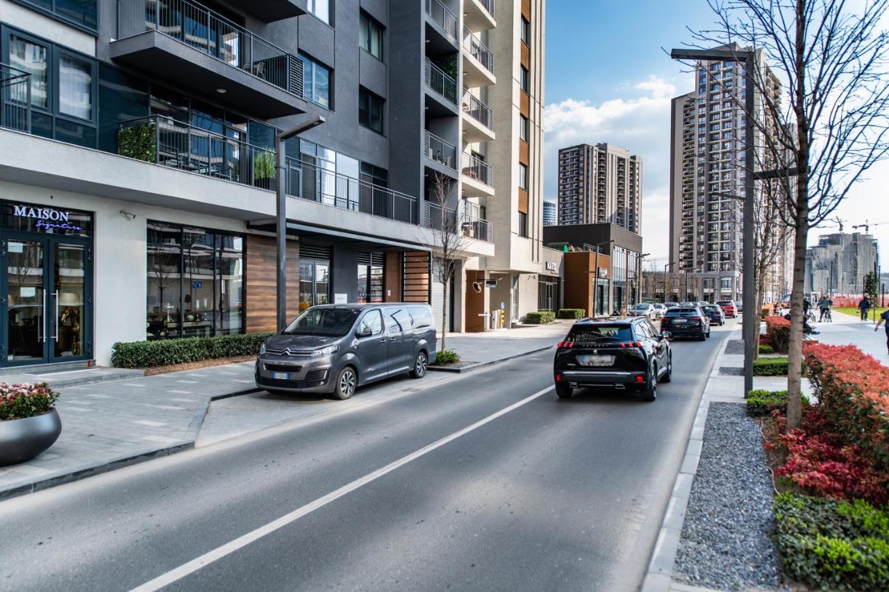 Stylish Apartment In Belgrade Waterfront Exterior foto
